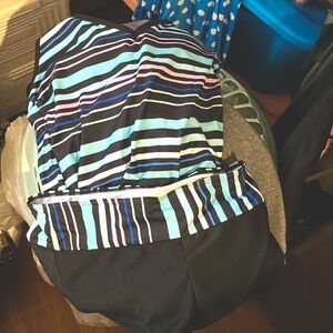 Blue and Pink two piece Bathing suit